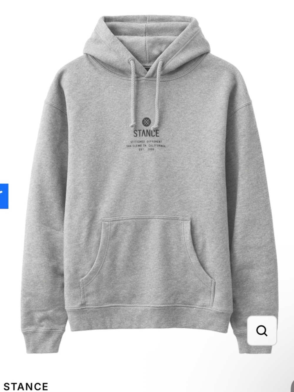 Stance Gray Established Hoodie